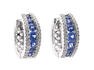 Jewellery - EARRINGS, 18K white gold - View 1