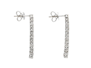 Jewellery - EARRINGS, 18K white gold - View 2
