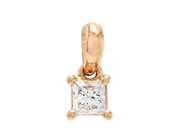 Jewellery - SOLITAIRE PENDANT, 18K gold - View 1