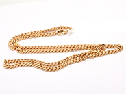 Jewellery, Chain "curb" 18K 26,2g length: 48cm width: 4mm, in auction: Pawn – Tuesday 7 March 2023