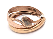 Lot, Lot of gold 18K 6,1g damaged with engraving , in auction: Pawn – Tuesday 7 March 2023
