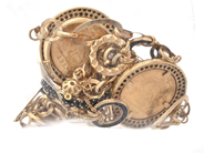 Lot, Lot of gold 18K brv.28g damaged, double-dyed with stones , in auction: Pawn – Tuesday 7 March 2023