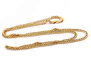 Lot, Chain "curb" 18K 9,8g skew bracelet, in auction: Pawn – Tuesday 7 March 2023