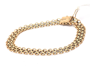 Lot, Bracelet X-bracelet 18K 11,3g damaged , in auction: Pawn – Tuesday 7 March 2023