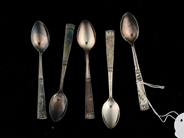 Silverware, Coffee spoons S830 59,1g length:110mm , in auction: Pawn – Tuesday 7 March 2023