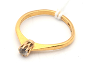 Lot, Ring 23K 2,9g with stone, engraving, in auction: Pawn – Tuesday 7 March 2023