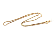 Jewellery, Chain Box-chain 18K 5,5g 42cm width: 1,5mm, in auction: Pawn – Tuesday 7 March 2023