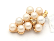Jewellery, Pendant S925 2,2g height: 22mm width: 15mm with pearls and stone, in auction: Pawn – Tuesday 7 March 2023
