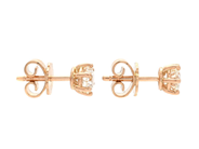 Jewellery - SOLITAIRE EARRINGS, 18K gold - View 2