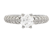 Jewellery - RING, 18K white gold - View 3