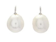 Jewellery - EARRINGS ATTACHMENTS, 18K white gold - View 1