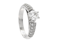 Jewellery - RING, 18K white gold - View 1