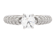 Jewellery - RING, 18K white gold - View 3