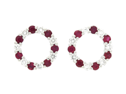 Jewellery - EARRINGS, 18K white gold - View 1