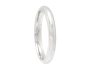 Jewellery - PLAIN RING, 18K white gold - View 1