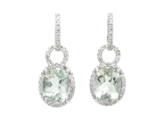 Jewellery - EARRINGS, 18K white gold - View 1