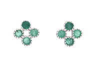 Jewellery - EARRINGS, 18K white gold - View 1