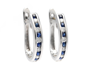 Jewellery - EARRINGS, 18K white gold - View 1