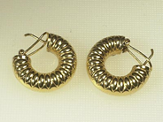 Jewellery, EARRINGS, 18K weight 6,4 g, in auction: Modern – Saturday 17 January 2004