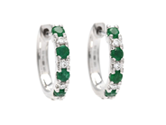 Jewellery - EARRINGS, 18K white gold - View 1