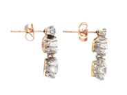 Jewellery - EARRINGS, platinum/18K gold - View 2