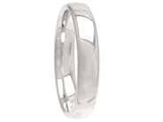 Jewellery - PLAIN RING, 18K white gold - View 1