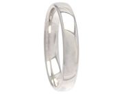 Jewellery - PLAIN RING, 18K white gold - View 1