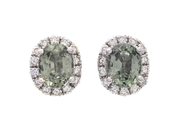 Jewellery - EARRINGS, 18K white gold - View 1