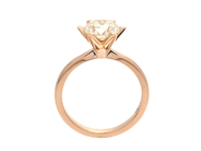 Jewellery - SOLITAIRE RING, 18K gold - View 2