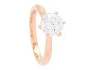 Jewellery - SOLITAIRE RING, 18K white gold - View 1