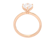 Jewellery - SOLITAIRE RING, 18K white gold - View 3