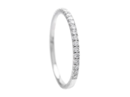 Jewellery - ETERNITY RING, 18K white gold - View 1