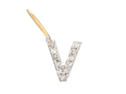 Jewellery - LETTER PENDANT, letter V - View 1