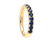 Jewellery - ETERNITY RING, 18K gold - View 1