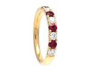 Jewellery - ETERNITY RING, 18K gold - View 1