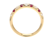 Jewellery - ETERNITY RING, 18K gold - View 2