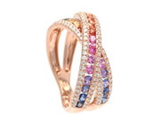 Jewellery - RING, 18K rose gold - View 1