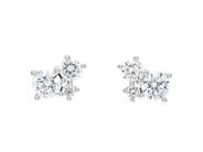 Jewellery - EARRINGS, 18K white gold - View 1