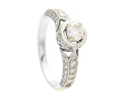 Jewellery - RING, 18K white gold - View 2