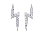 Jewellery - EARRINGS, 18K white gold - View 1