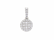 Jewellery - PENDANT, 18K white gold - View 1