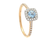 Jewellery - RING, 18K gold/white gold - View 1