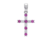 Jewellery - PENDANT, 18K white gold - View 1