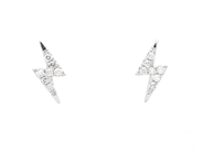 Jewellery - EARRINGS, 18K white gold - View 1
