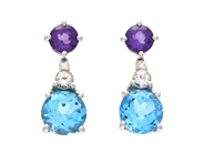 Jewellery - EARRINGS, 18K white gold - View 1