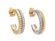 Jewellery - EARRINGS, 18K gold/white gold - View 1