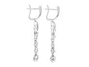 Jewellery - EARRINGS, 18K white gold - View 2