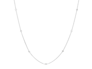 Jewellery - NECKLACE, 18K white gold - View 1