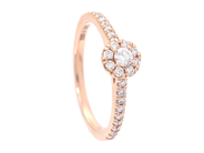 Jewellery, RING, 18K rose gold, in auction: Lilla jewellery – Tuesday 22 April 2025