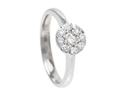 Jewellery - RING, 18K white gold - View 1